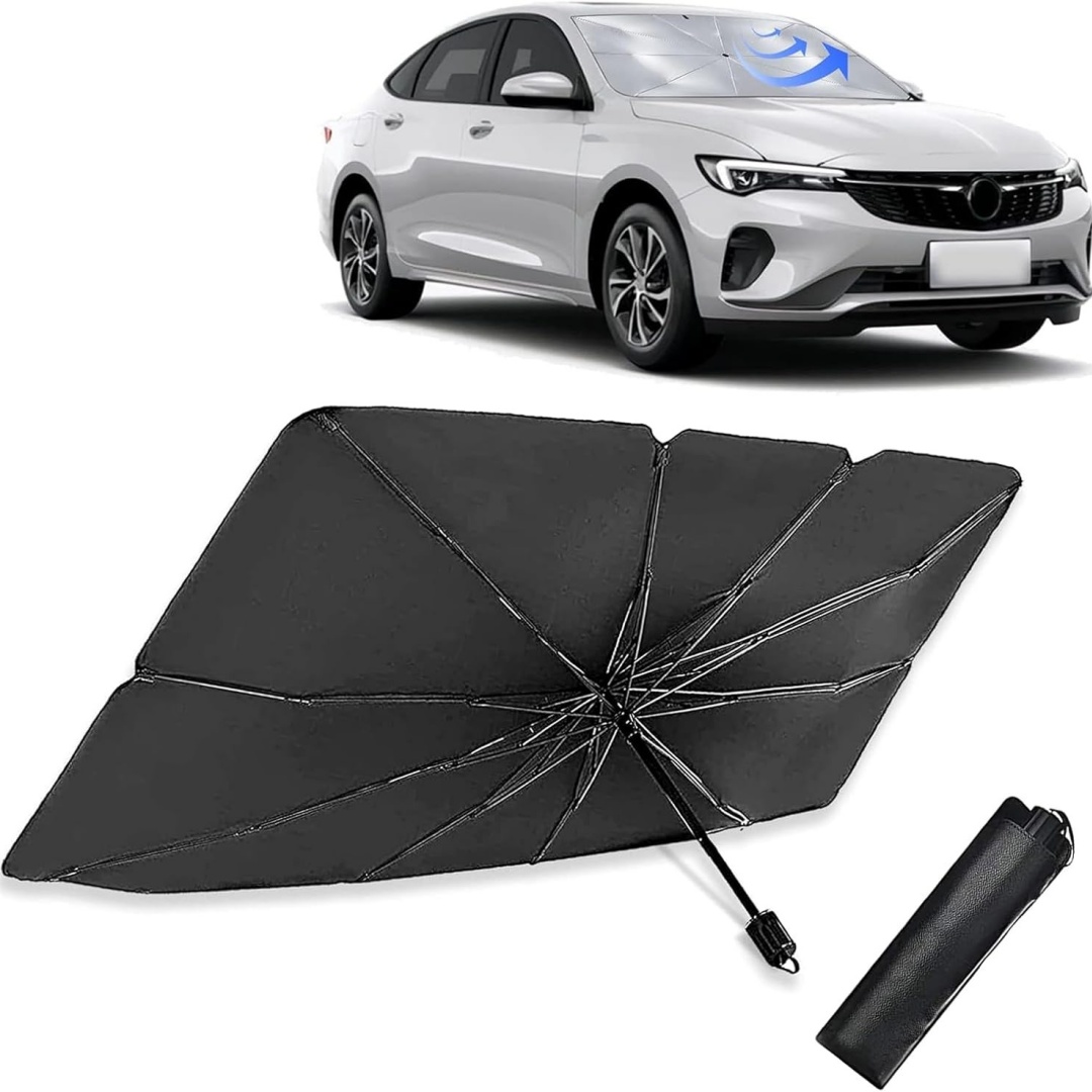 Car Sunshade Windshield Umbrella Foldable - 윈드실드 차양 우산, 3중 그래핀 10립