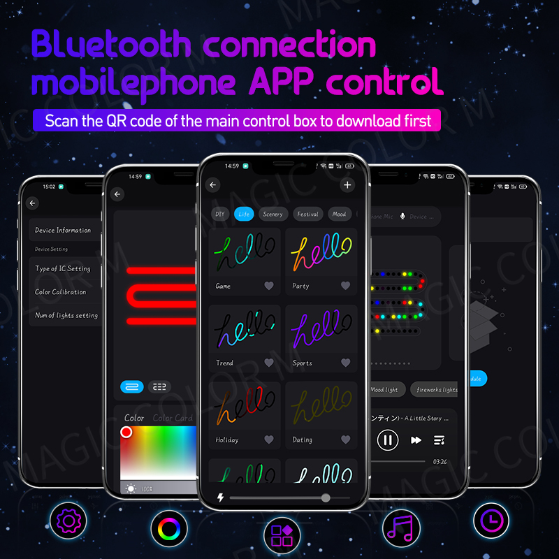 Vegetting 140cm 자동차 주변 조명 LED  - Led Ambient Interior Car Lights App Control 리뷰 및 가격