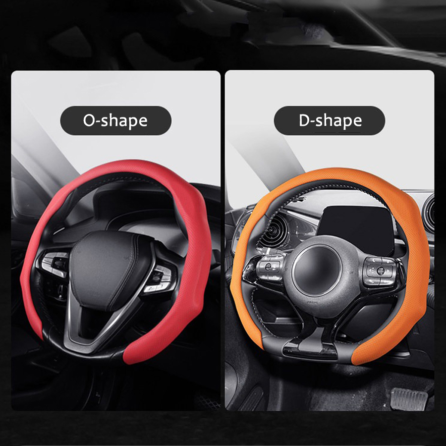 나파 가죽 범용 자동차 스티어링 휠 커버 통기성 미끄럼 - Car Steering Wheel Cover Anti Slip Breathable 리뷰 및 가격