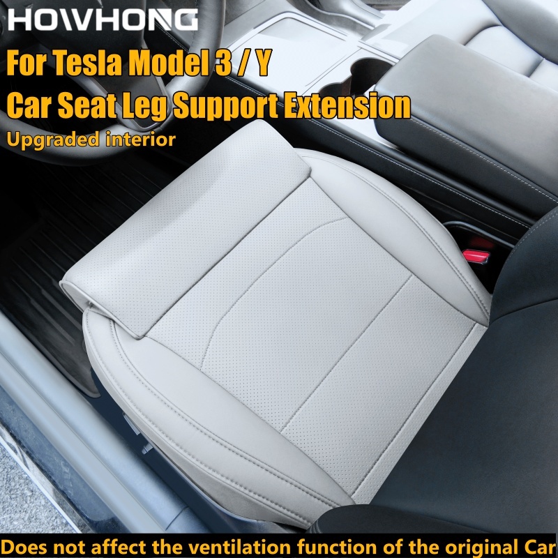 테슬라 모델 3 Y용 차량 시트 다리 받침대 연장, 신 - Memory Foam Car Neck Pillow Lumbar Support 리뷰 및 가격