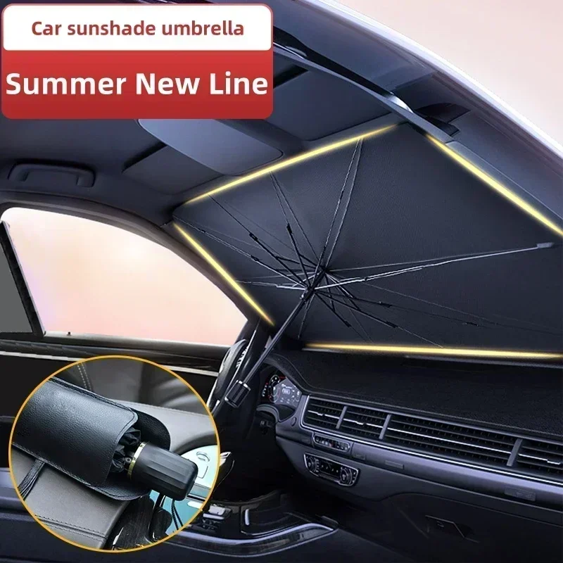 다목적 편리한 접이식 자동차 앞유리 차양막 내부 보호  - Car Sunshade Windshield Umbrella Foldable 리뷰 및 가격