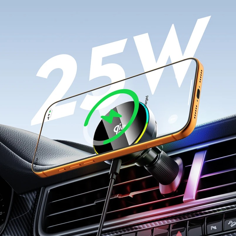 Qi2 25W 마그네틱 무선 차량용 충전기 마그세이프  - Wireless Car Charger Mount Fast Charging 리뷰 및 가격