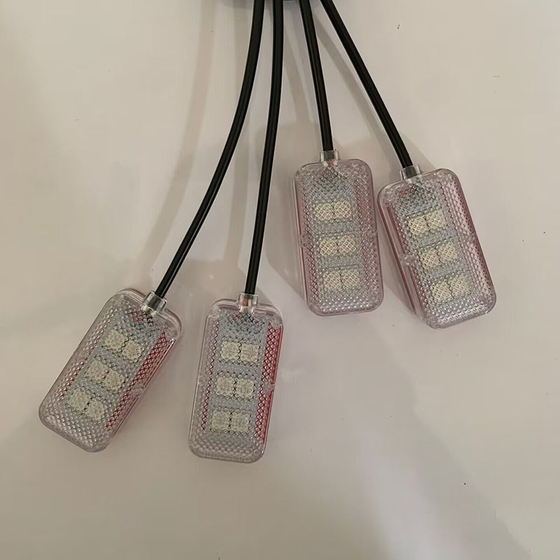 네온 듀얼 컨트롤 LED 자동차 인테리어 앰비언트 풋  - Led Ambient Interior Car Lights App Control 리뷰 및 가격
