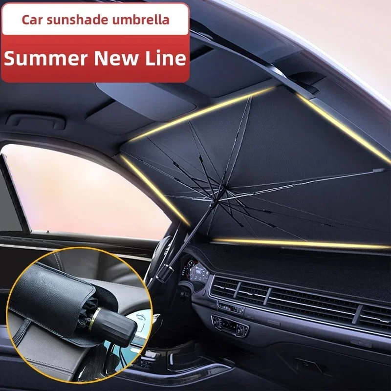 휴대용 차량 앞유리 차양 우산, 높은 차광율, 자외선  - Car Sunshade Windshield Umbrella Foldable 리뷰 및 가격